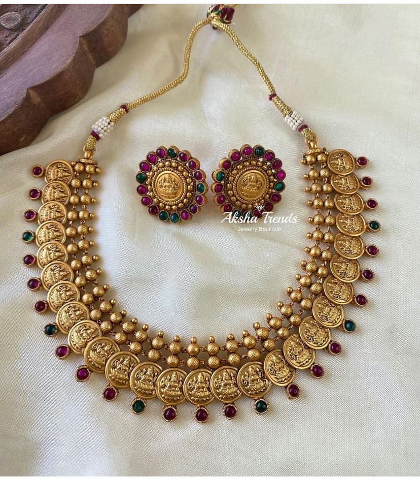 Kasumalai necklace Aksha Trends