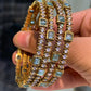 Victoria bangles -Blue (4pc)