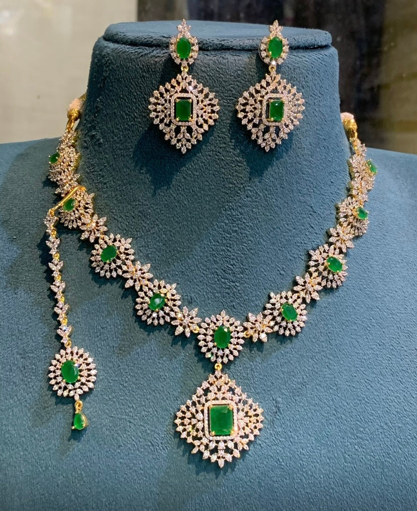 Trivia bridal diamond -Green Aksha Trends