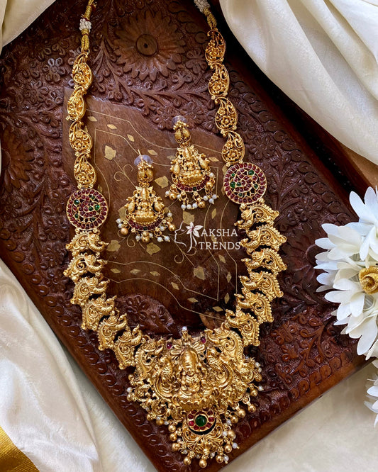 Agalya Bridal haram -Gold Aksha Trends