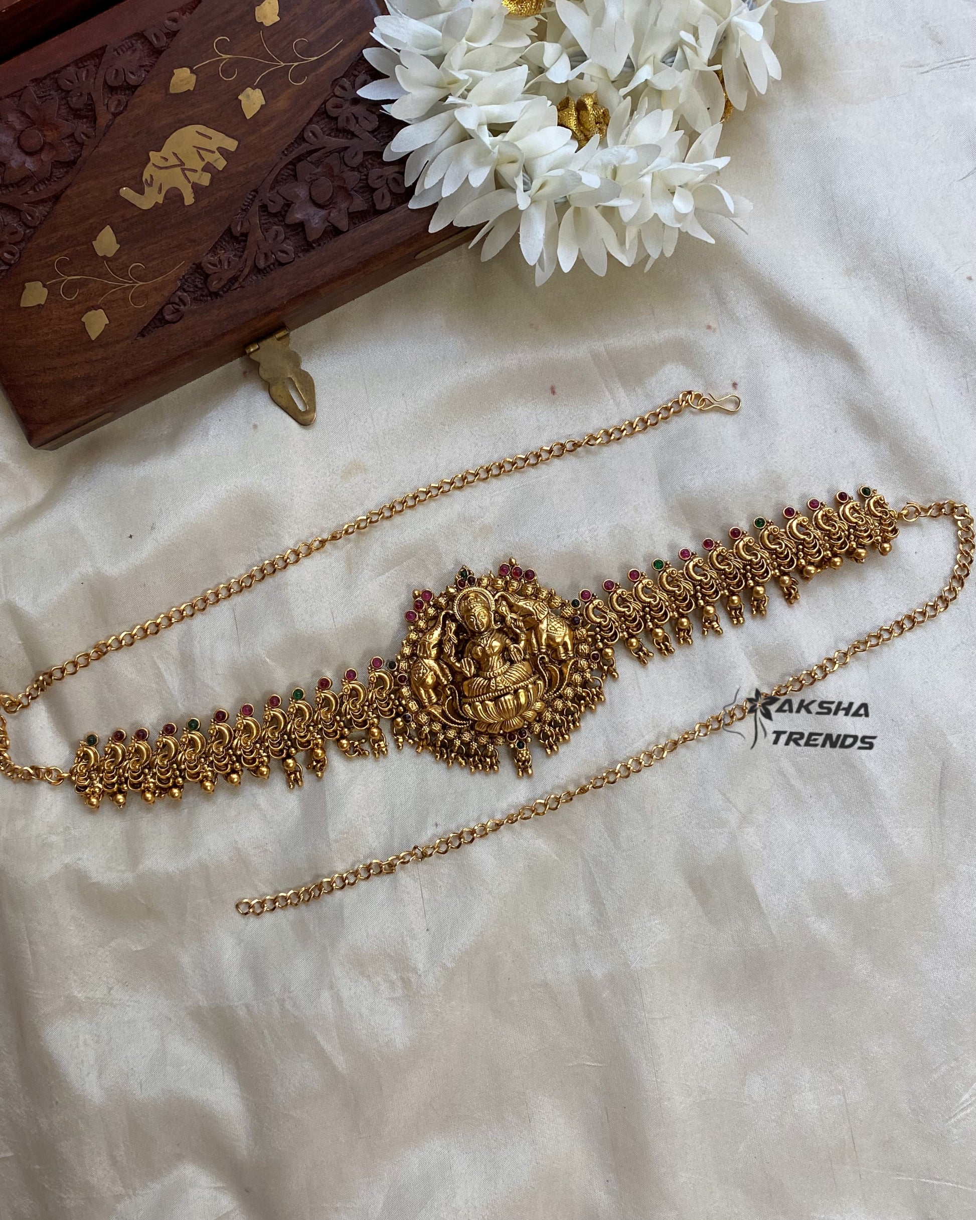 Golden Lakshmi hip chain Aksha Trends