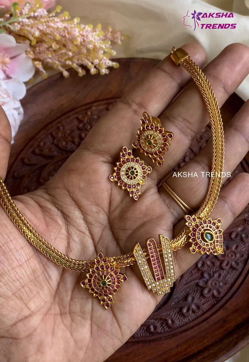 Tirupati Balaji Choker Aksha Trends