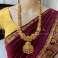 Nagas Temple bridal haram -Gold Aksha Trends