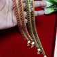 Anklet golusu kemp gold -green Aksha Trends