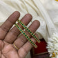 Premium block stone bangles (2pc) -Green Aksha Trends