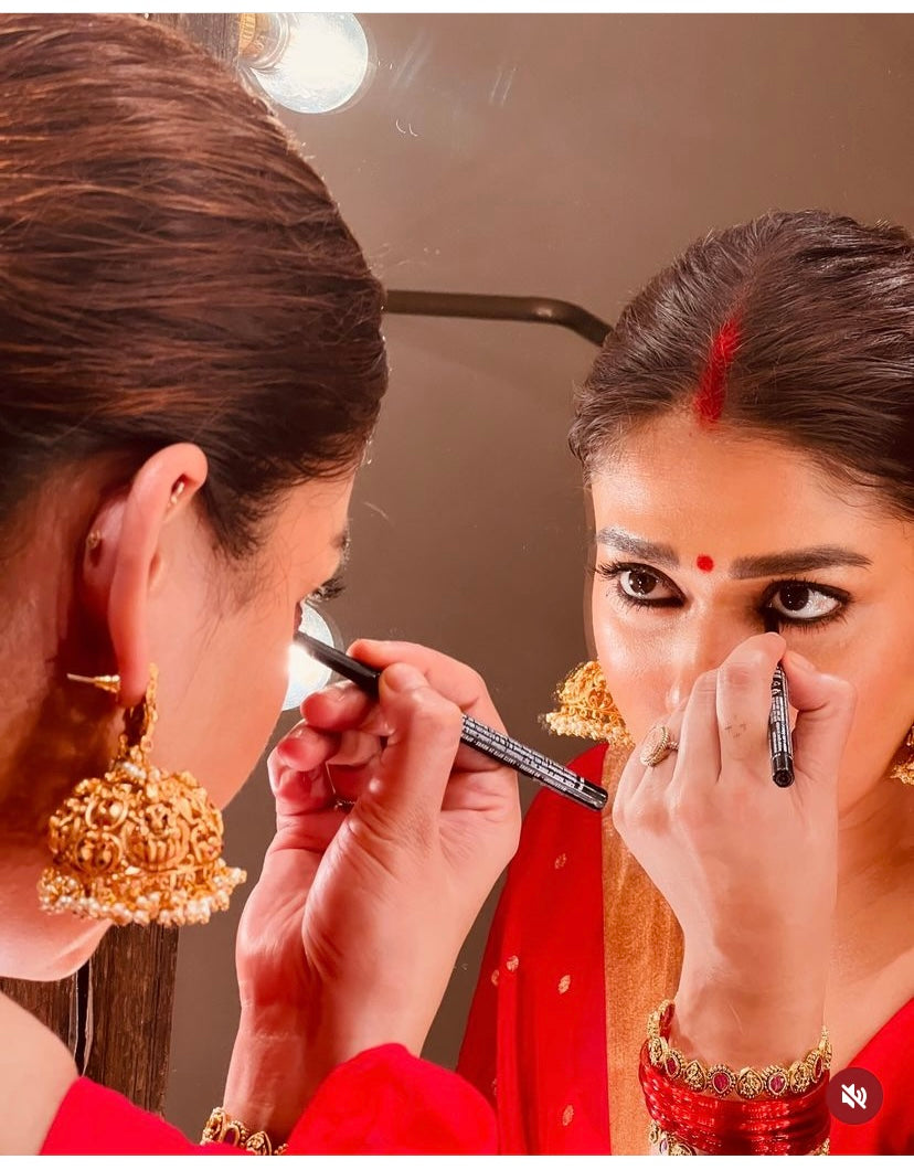 Nayanthara Jhumkas -Pearl Aksha Trends