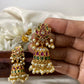 Lotus kemp jhumkas -Multi Aksha Trends