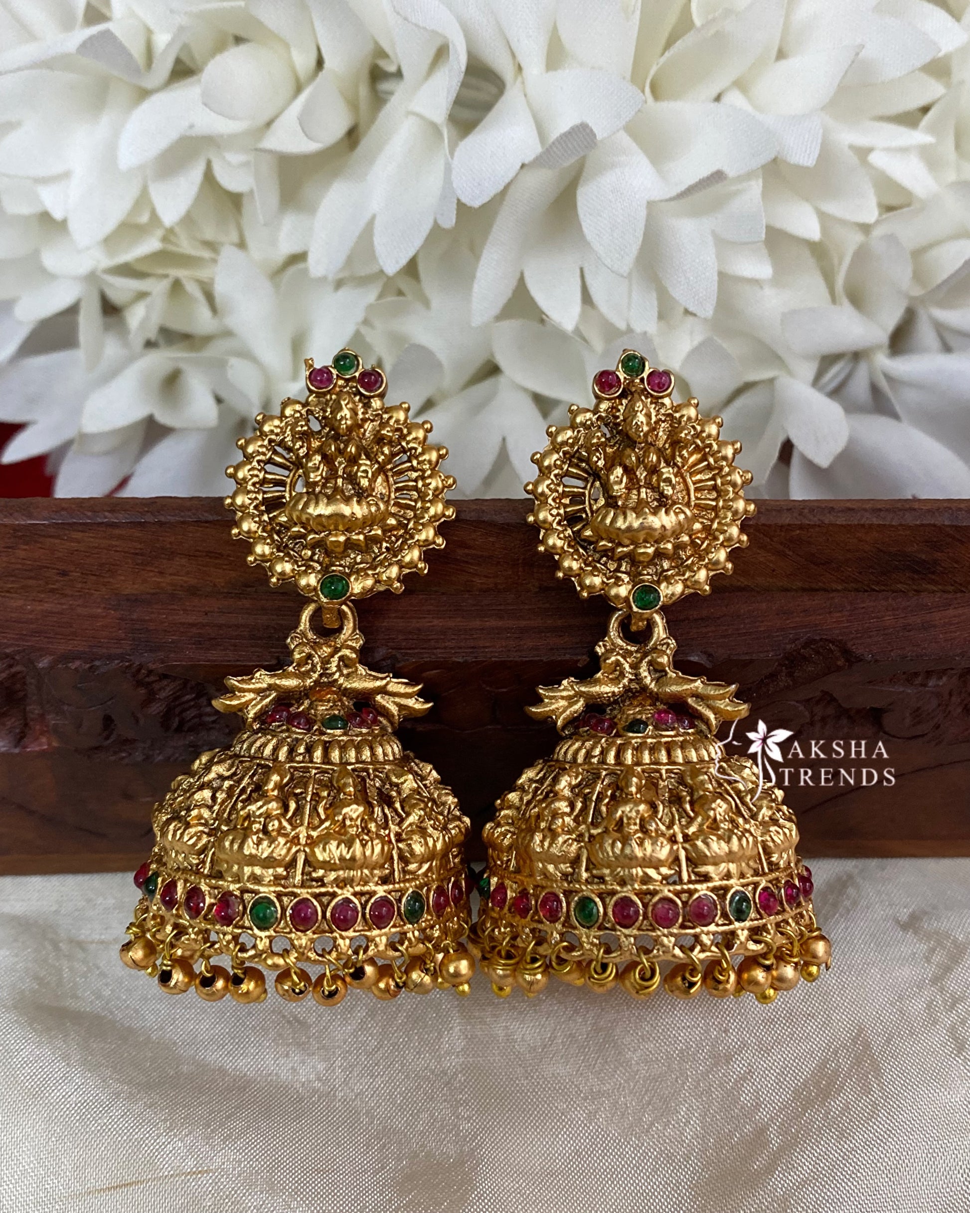 Bridal Jhumkas Aksha Trends