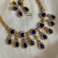 Royal Diamond Necklace -Blue Aksha Trends