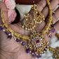 Victoria kante Necklace -Purple Aksha Trends