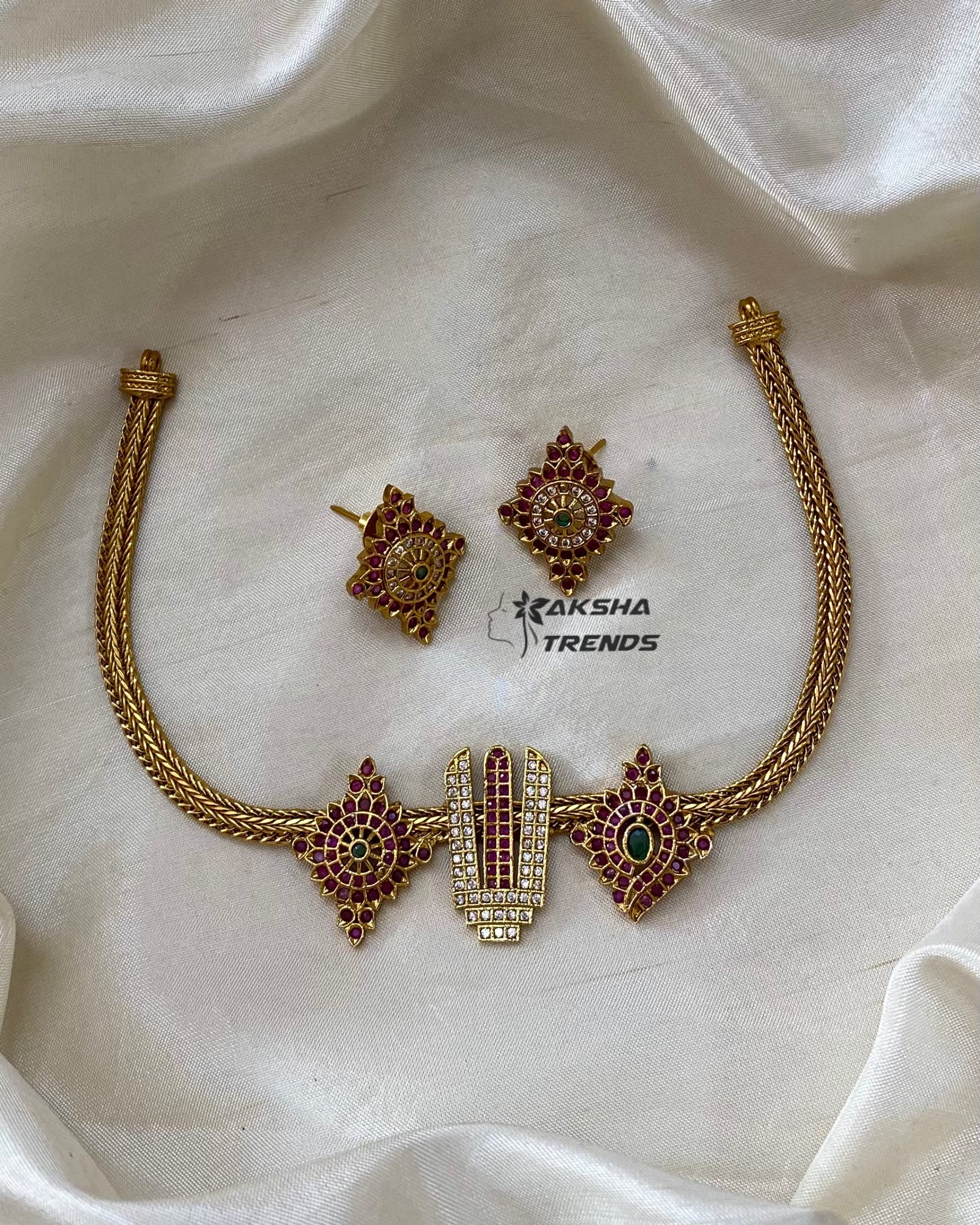 Tirupati Balaji Choker Aksha Trends