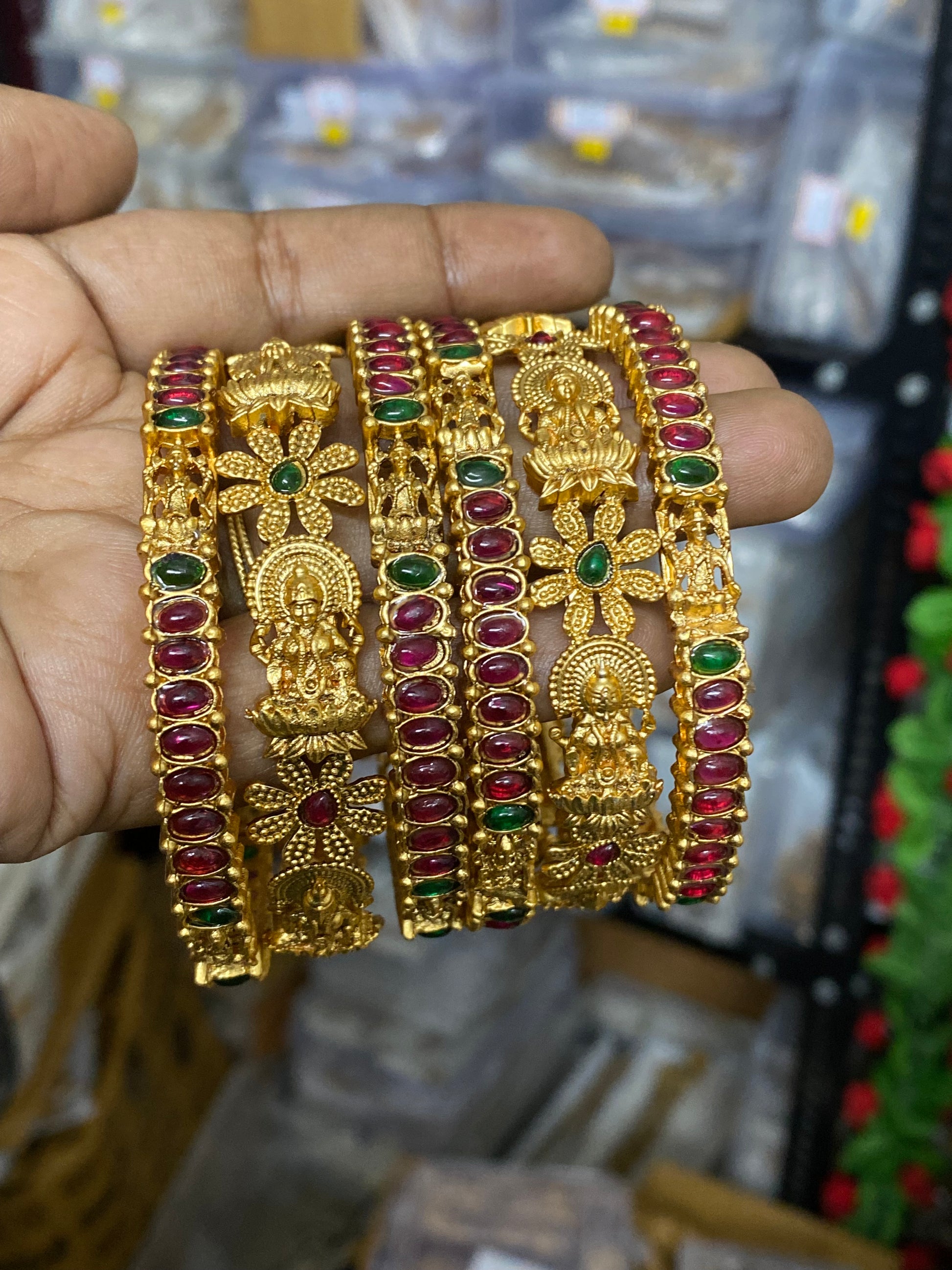 Lakshmi bridal bangles (6pc) Aksha Trends