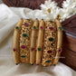 Bridal stone Bangles (6pc) Aksha Trends