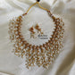 Rice pearl Guttapusalu Necklace Aksha Trends