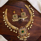 Emerald hasli necklace Aksha Trends