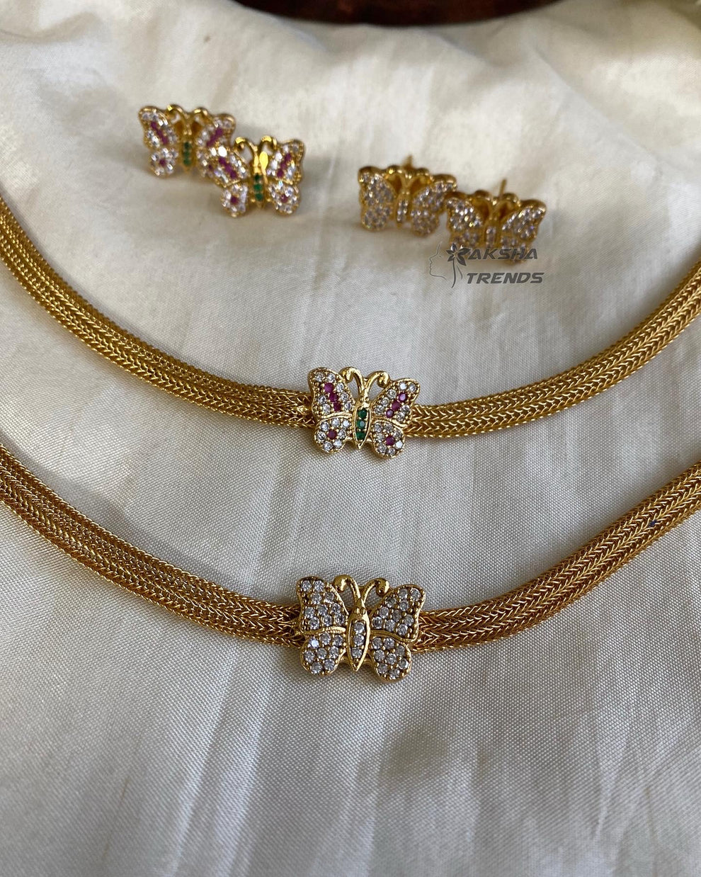 Premium butterfly choker Aksha Trends 