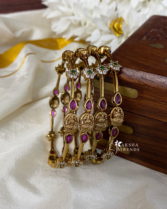 Premium lakshmi bangles (4pc) Aksha Trends