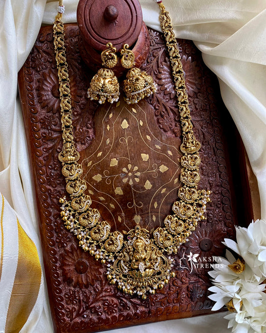 Nagasi bridal Haram -Gold Aksha Trends