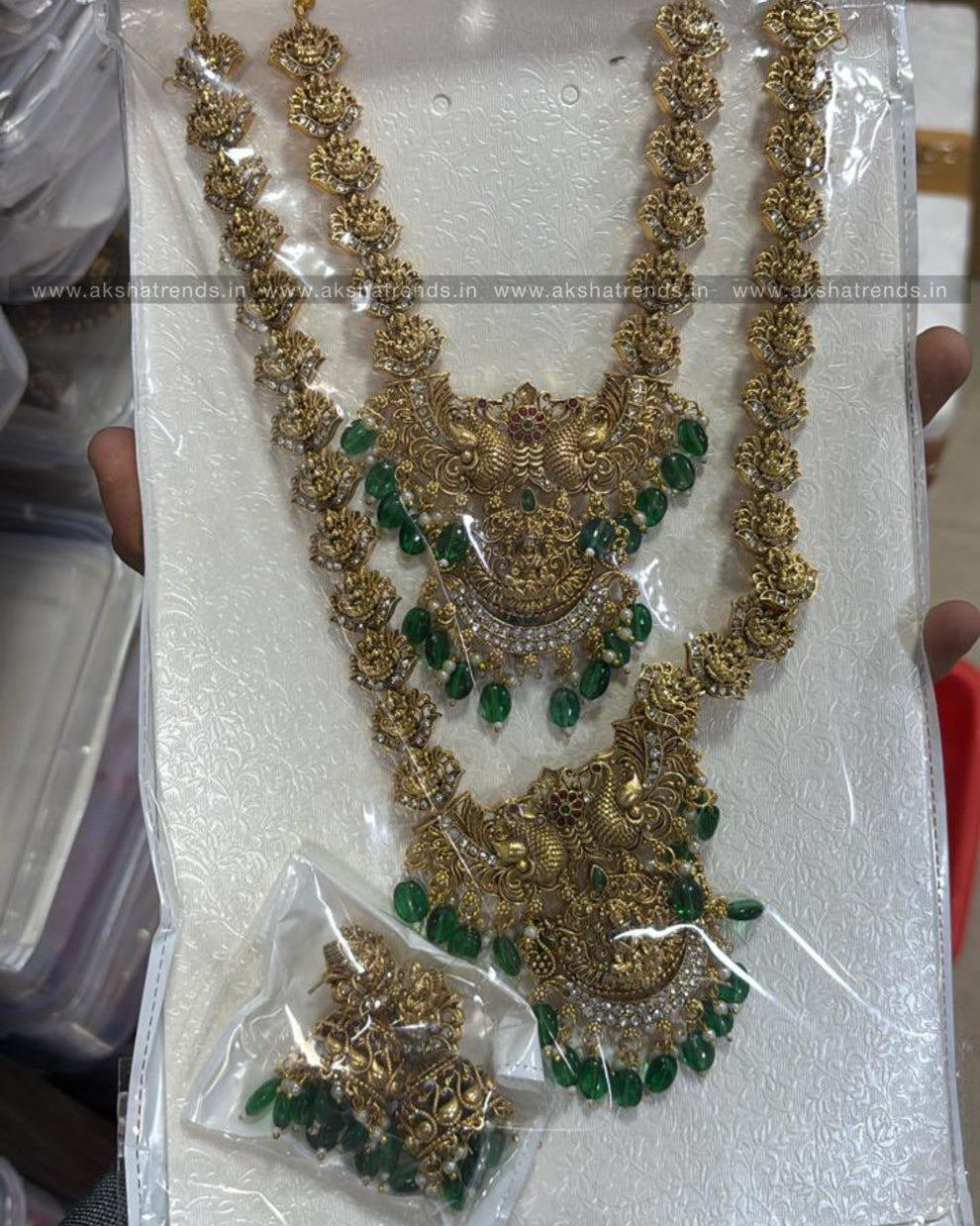 Nagas Temple Bridals -Green Aksha Trends 