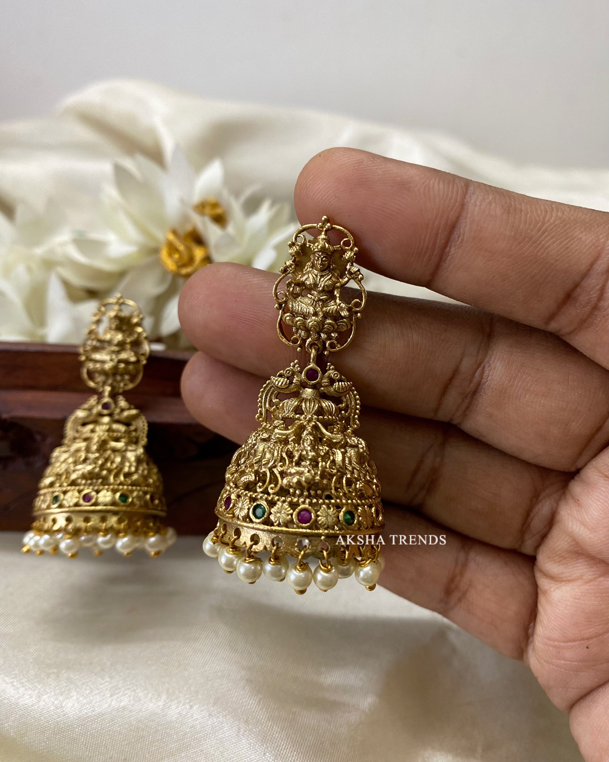 Bridal Nagas Jhumkas Aksha Trends