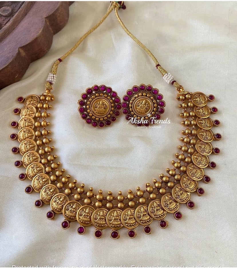 Kasumalai necklace Aksha Trends