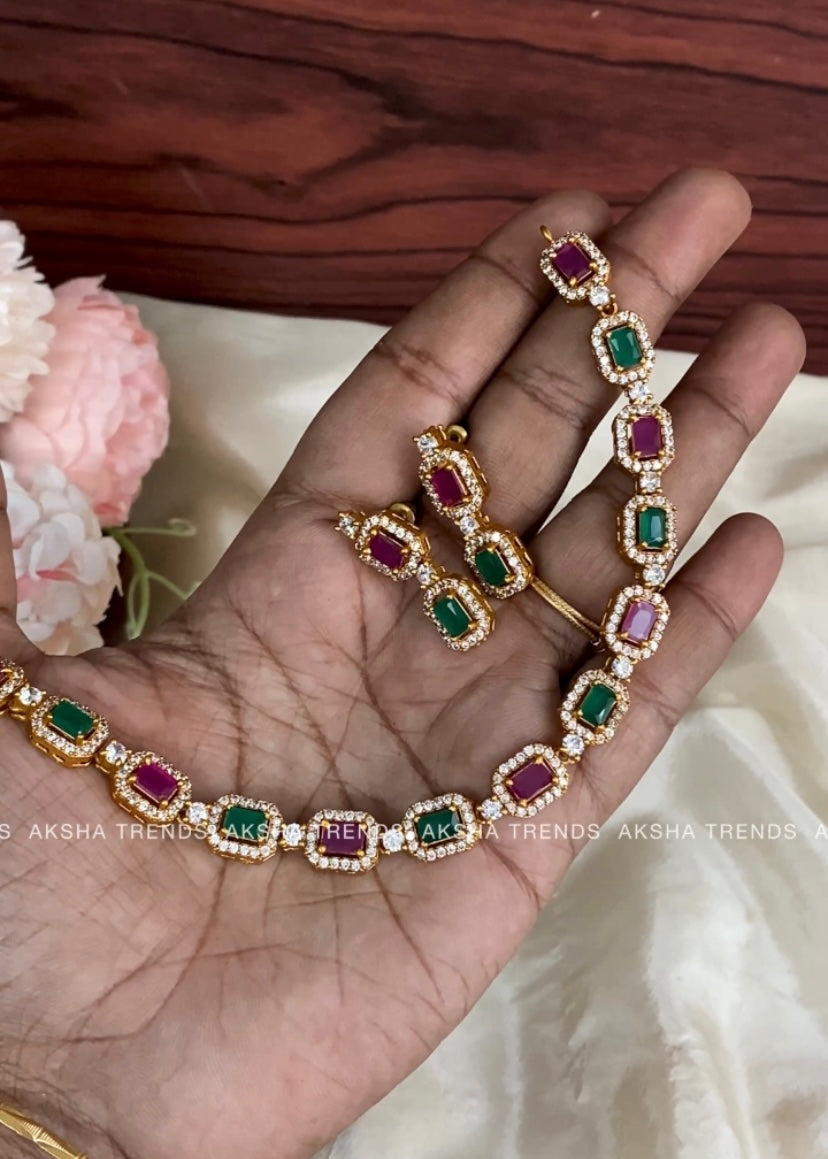 Sufi stone choker Aksha Trends