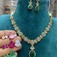5in1 interchangeable stone Victoria necklace Aksha Trends