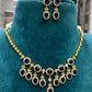 Royal Diamond Necklace -Blue Aksha Trends