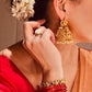 Nayanthara Ruby bangles (2pc) Aksha Trends