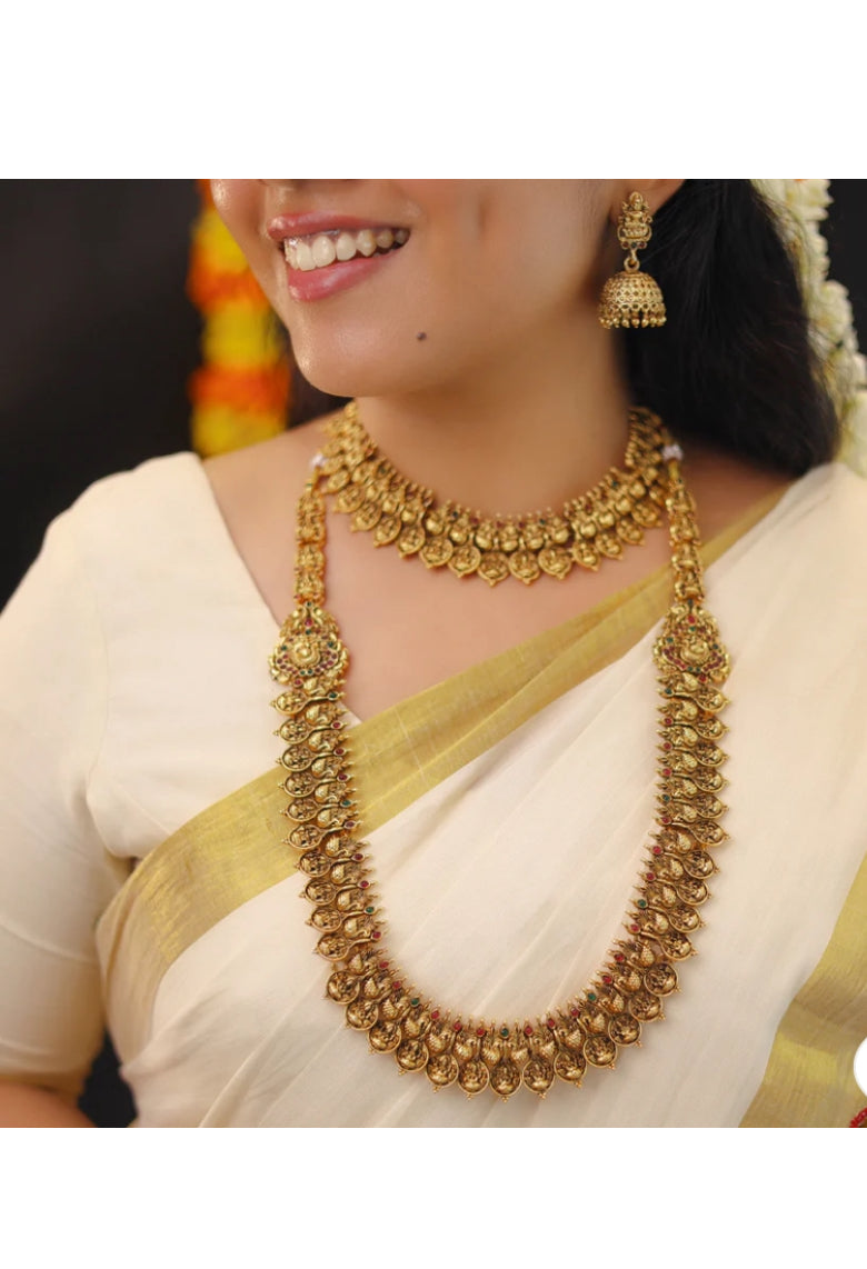 Lakshmi coin bridal combo Aksha Trends