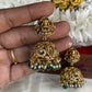 Bridal Nagas Jhumkas -Green Aksha Trends