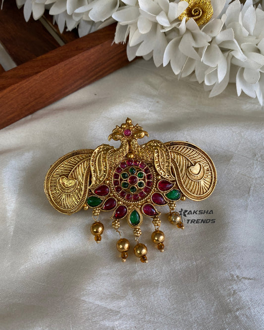 Peacock Hair clip Aksha Trends