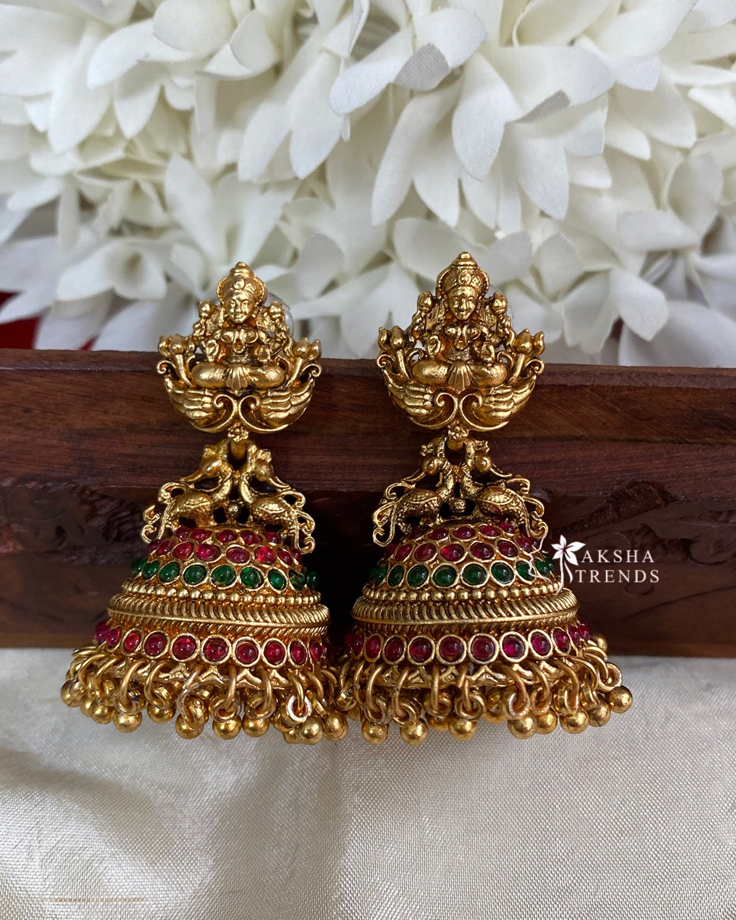 Bridal kemp Jhumkas Aksha Trends