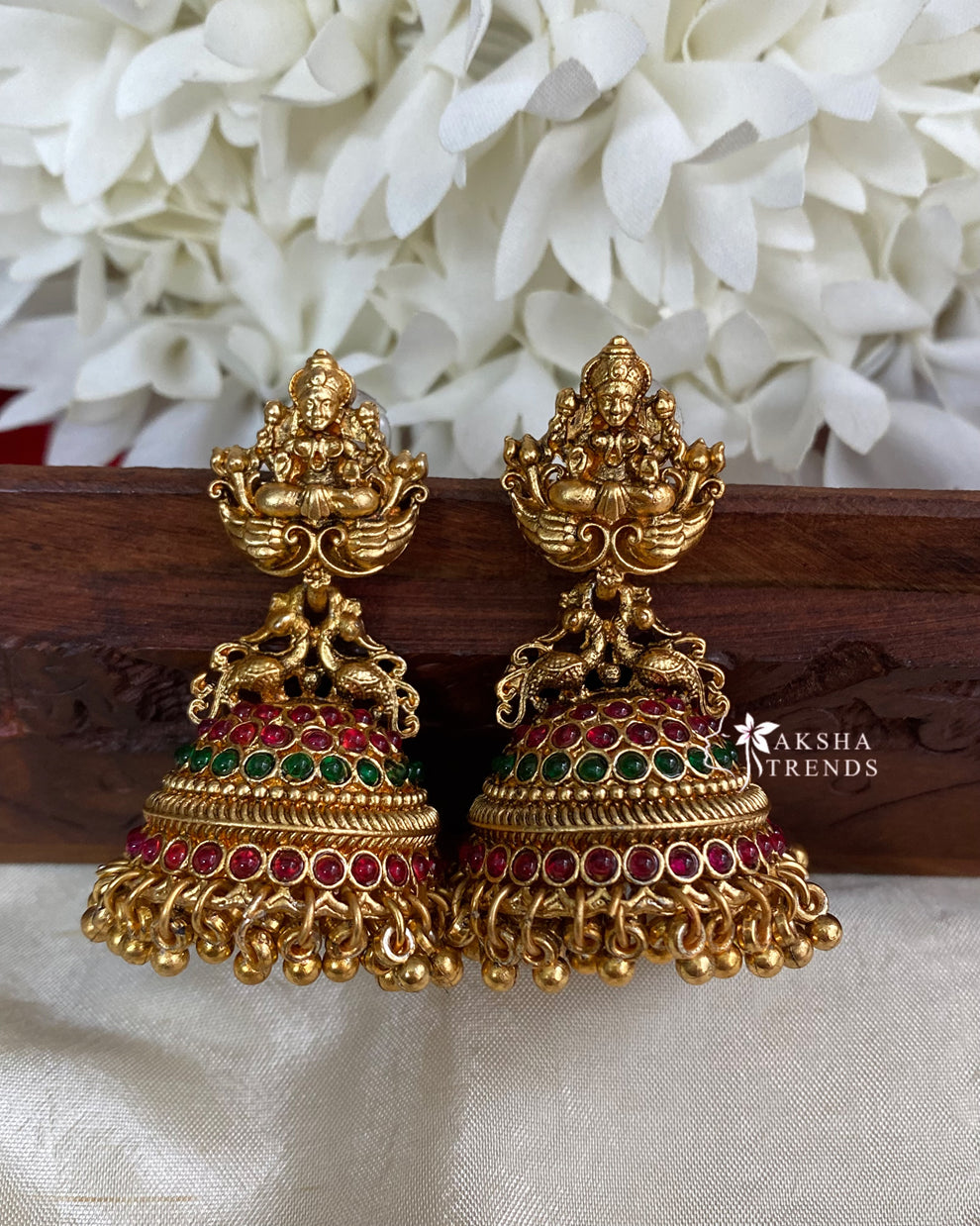 Bridal kemp Jhumkas Aksha Trends 