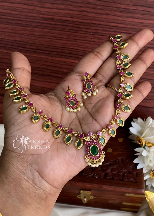 Palakka kerala Necklace Aksha Trends