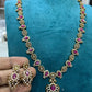 Floral diamond haram -Ruby Aksha Trends