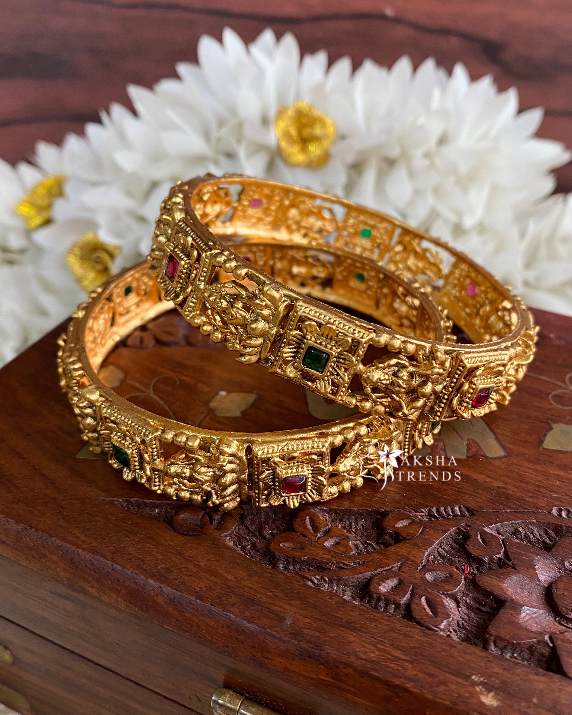 Lakshmi bangles (2pc) Aksha Trends