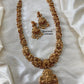 Nagas Temple bridal haram -Gold Aksha Trends