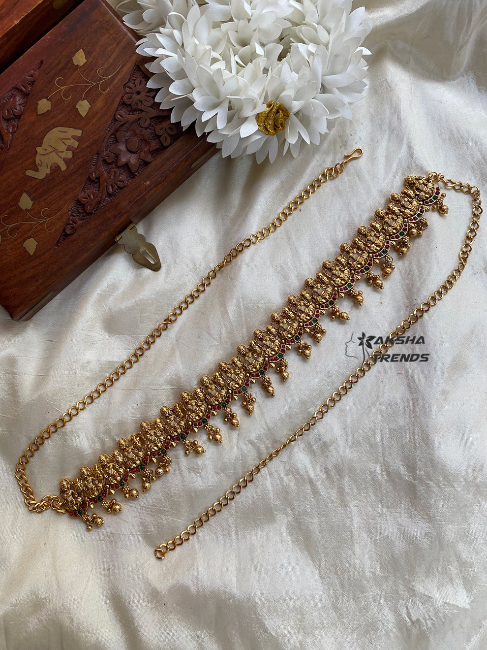 Lakshmi hip chain -Gold Aksha Trends 