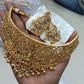 Golden Lakshmi choker Aksha Trends