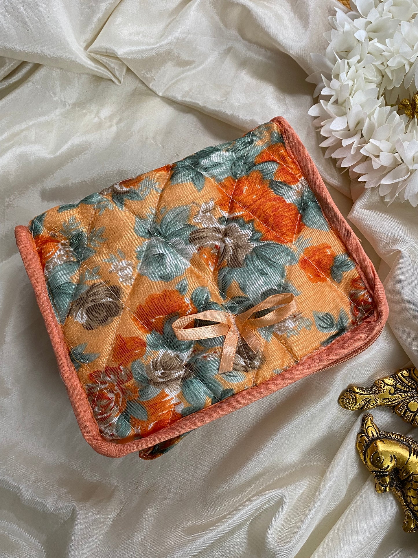 Jewellery Travel Bag -Orange