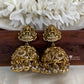 Bridal Nagas Jhumkas -Gold Aksha Trends