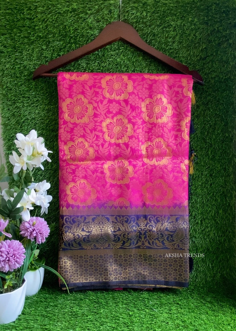 Kubera Pattu soft saree Aksha Trends