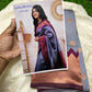 Gopuram Semi Silk saree Aksha Trends