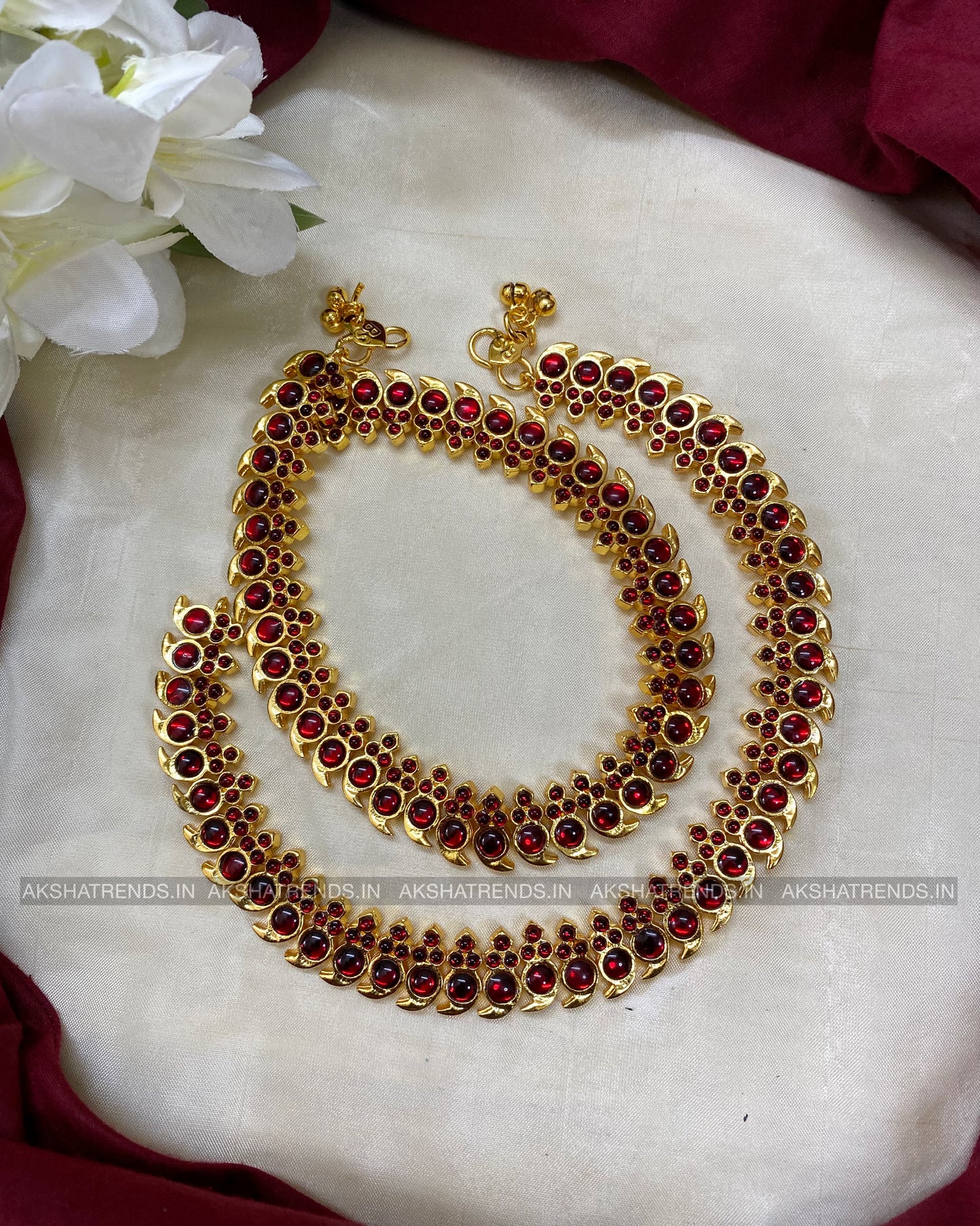 Anklet golusu kemp handmade Aksha Trends