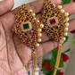 Golden Real kemp choker Aksha Trends