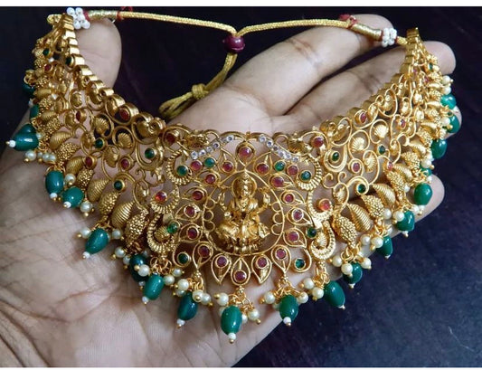 Kundan lakshmi choker Aksha Trends