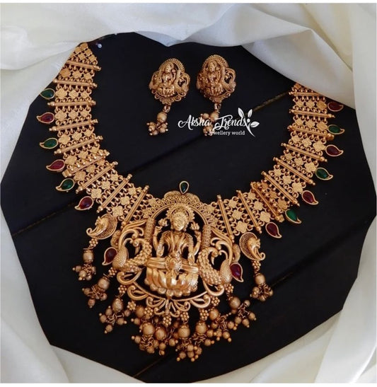 Lakshmi bridal necklace Aksha Trends