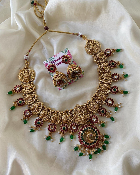 Nagas bridal necklace Aksha Trends