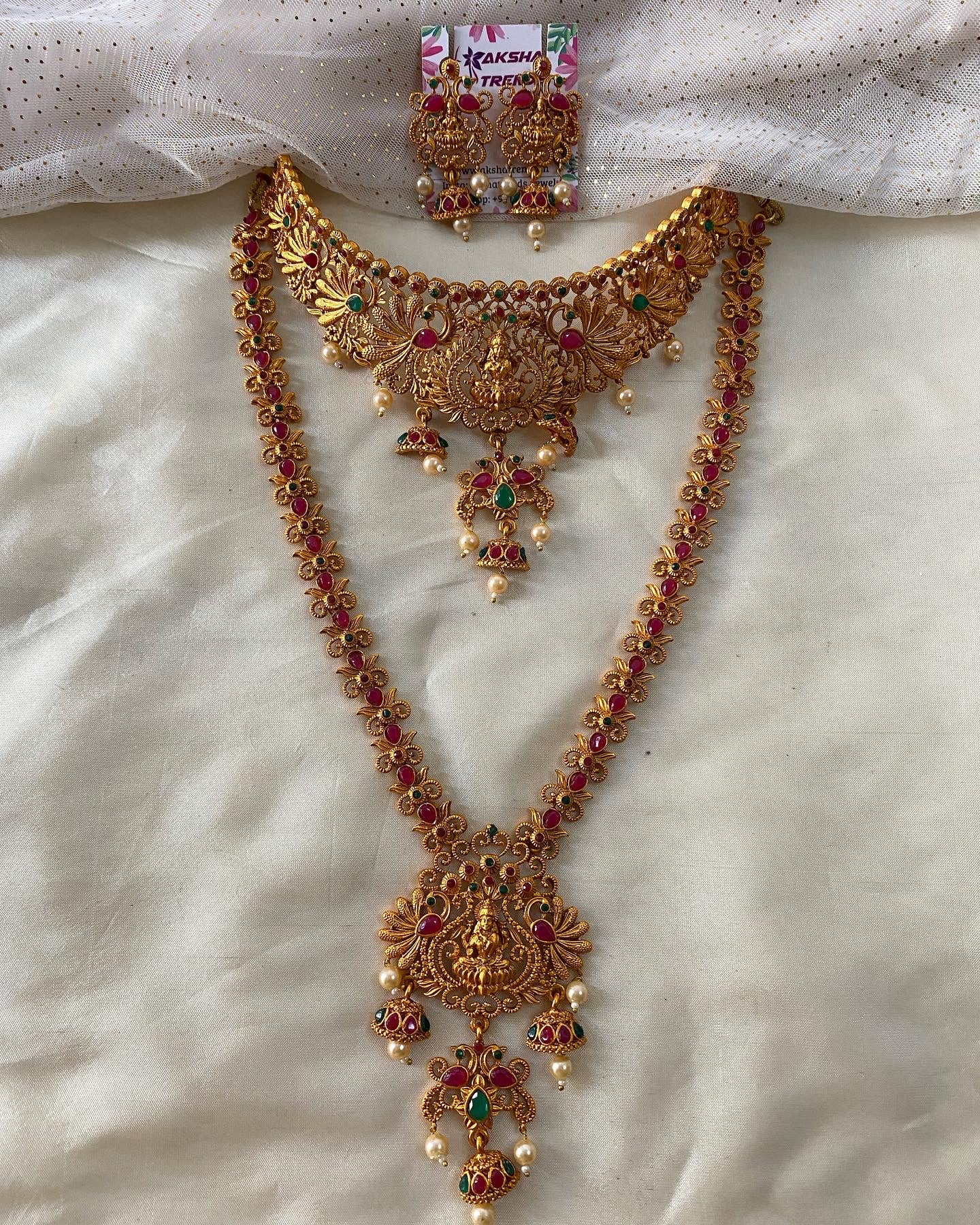 Lakshmi choker combos Aksha Trends